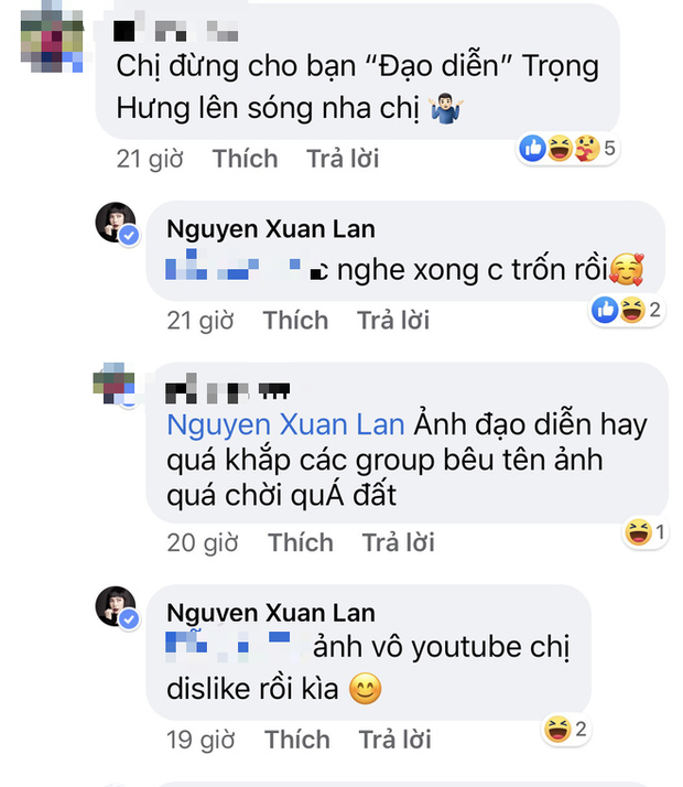 Xuân Lan tố bị Trọng Hưng công kích từ Fanpage đến YouTube sau khi tiết lộ cuộc gọi nghi vấn kể xấu Âu Hà My trên talkshow - Ảnh 3.