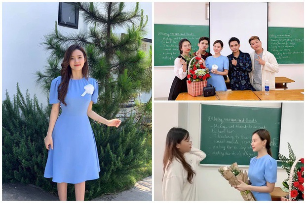 Thời trang giảng viên của Midu: Giản dị như nàng công sở, không dát hàng hiệu như mọi khi - Ảnh 10. Thời trang giảng viên của Midu: Giản dị như nàng công sở, không dát hàng hiệu như mọi khi - Ảnh 10.
