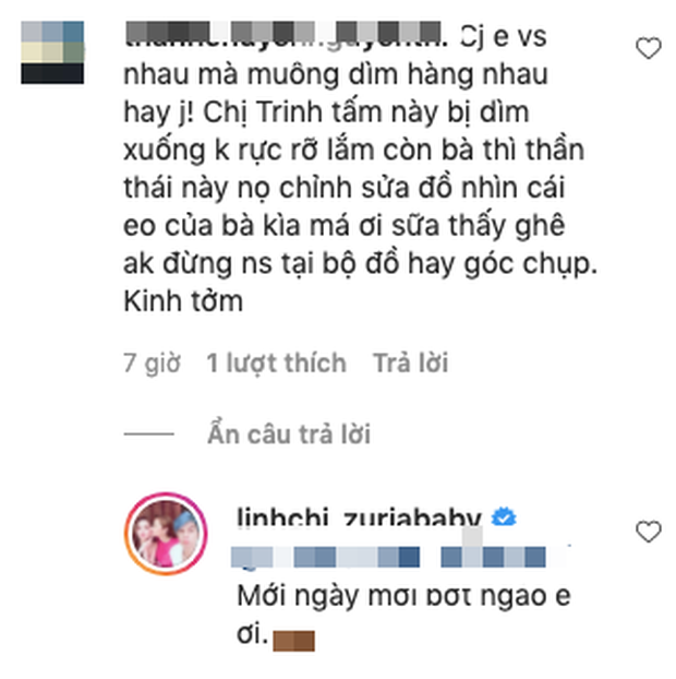 Bị tố cố tình đăng ảnh dìm Ngọc Trinh trong chính tiệc mừng của đàn chị, Linh Chi đáp trả lại căng đét - Ảnh 3.