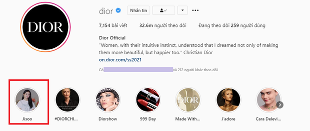 Xịn nhất BLACKPINK: Jisoo được đối xử đặc biệt trên Instagram của Dior theo cách chưa thành viên nào có được - Ảnh 4.