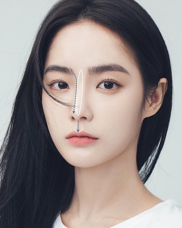 Mũi tẹt và mặt to nhưng gương mặt của cô nàng này đã thay đổi hoàn toàn nhờ tuyệt chiêu makeup - Ảnh 4. Mũi tẹt và mặt to nhưng gương mặt của cô nàng này đã thay đổi hoàn toàn nhờ tuyệt chiêu makeup - Ảnh 4.