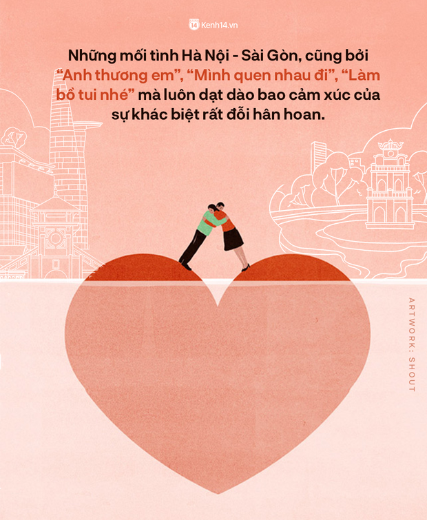 Viết cho những mối tình Sài Gòn - Hà Nội: Yêu nhau, yêu cả dáng hình ngôn ngữ - Ảnh 4.