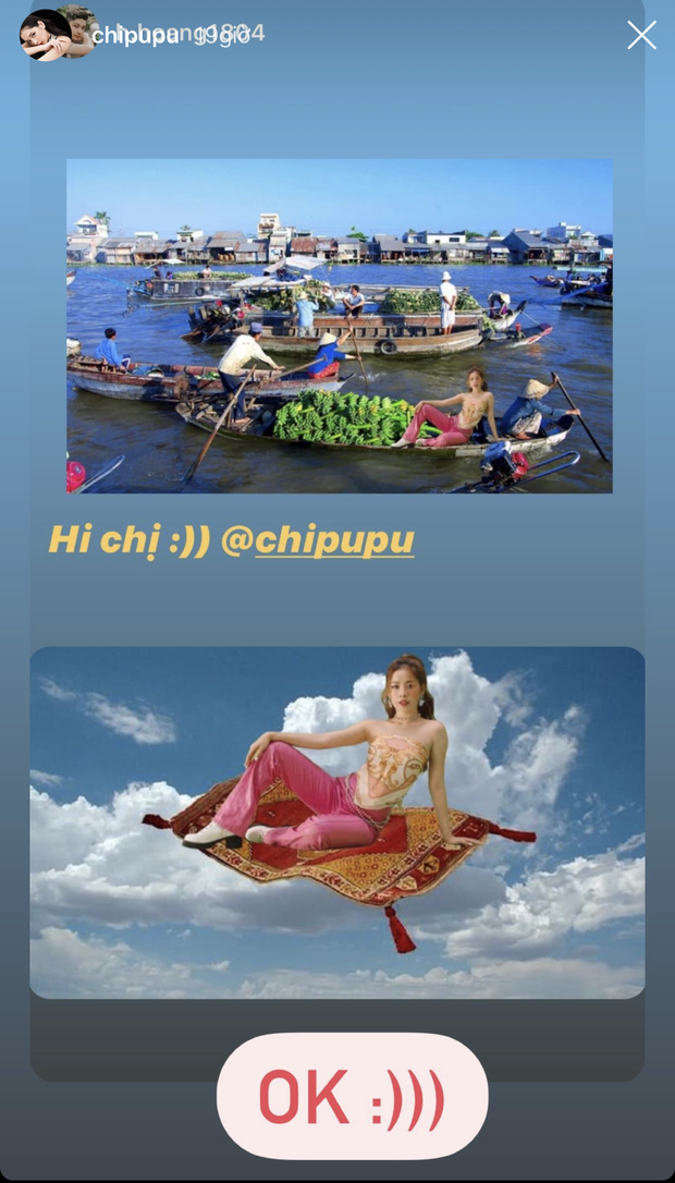 Chơi trội ra MV nhưng toàn bộ là phông xanh, Chi Pu được các fan cho đi du lịch khắp nơi trên thế giới - Ảnh 9. Chơi trội ra MV nhưng toàn bộ là phông xanh, Chi Pu được các fan cho đi du lịch khắp nơi trên thế giới - Ảnh 9.