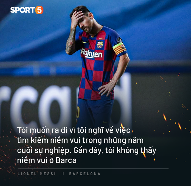 Photo quotes: 11 câu nói đắt giá nhất của Messi trong ngày anh dốc hết ruột gan vạch trần Chủ tịch Barca - Ảnh 2.