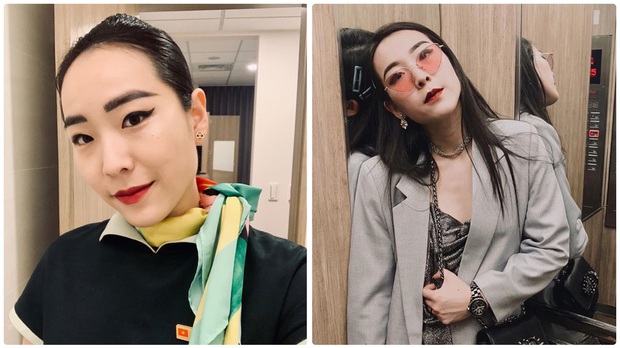 Chấm điểm dàn mỹ nữ tiếp viên hàng không khi đi làm và lúc lên đồ đi chơi - Ảnh 13.
