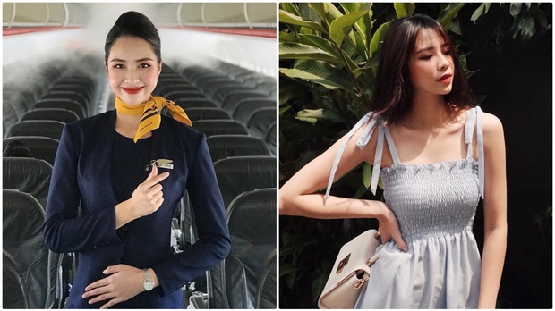 Chấm điểm dàn mỹ nữ tiếp viên hàng không khi đi làm và lúc lên đồ đi chơi - Ảnh 1.