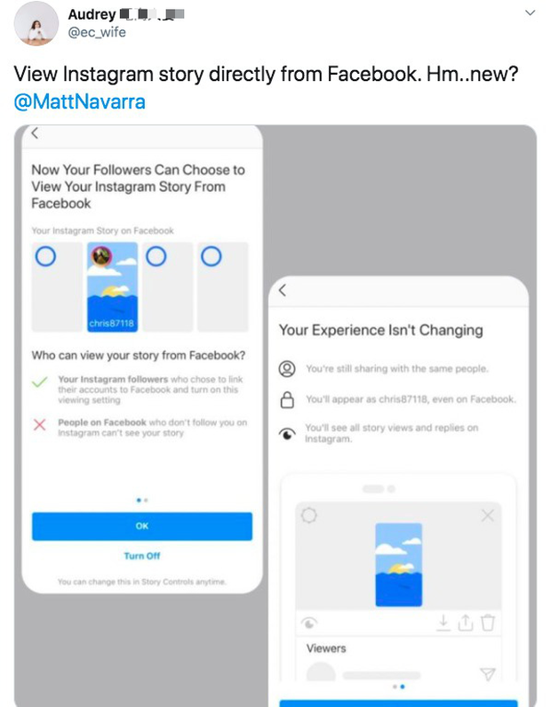 Instagram sẽ cho phép người dùng xem story ngay từ trên Facebook - Ảnh 1.