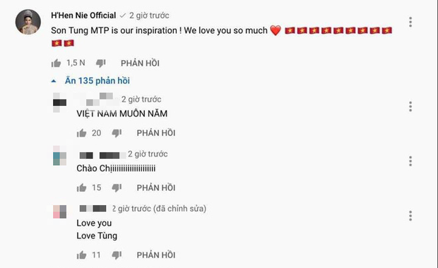 HHen Niê ra mặt ủng hộ Sơn Tùng M-TP giữa lúc netizen Hàn và Việt đang tranh cãi gay gắt phía dưới MV Hãy Trao Cho Anh - Ảnh 2.