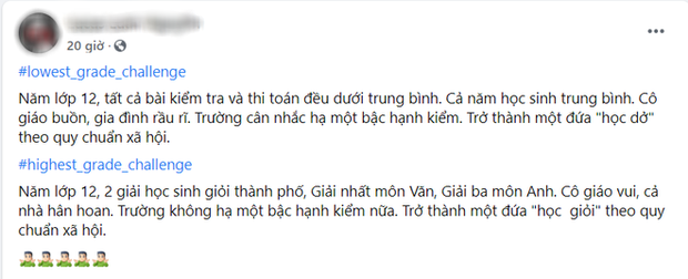 Dân mạng thi nhau tham gia trào lưu khoe điểm thấp tũn thời đi học: Đọc lý do mà cười sái quai hàm - Ảnh 3.