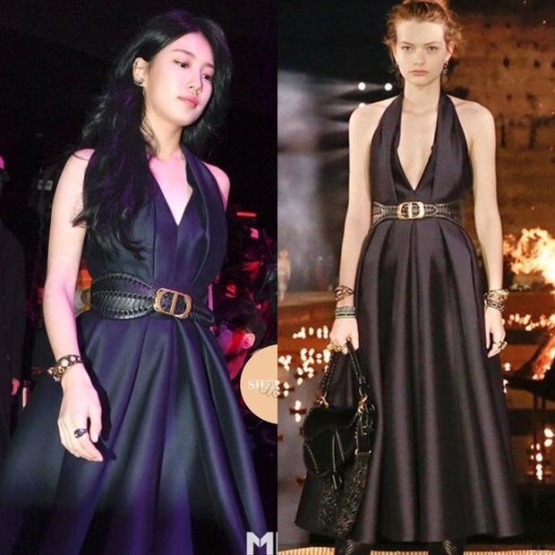 Suzy chuyên môn diện đồ kín hơn mẫu hãng, hở chỗ nào che tiệt chỗ đó nhưng lại sang xịn hút mắt hơn mới tài  - Ảnh 2.
