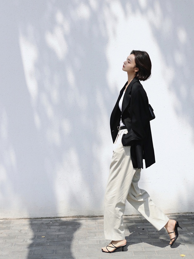 Các quý cô châu Á đồng loạt tẩy chay quần ôm, chỉ diện quần ống rộng với cả chục cách phối đồ đi làm đẹp hết nấc - Ảnh 1.