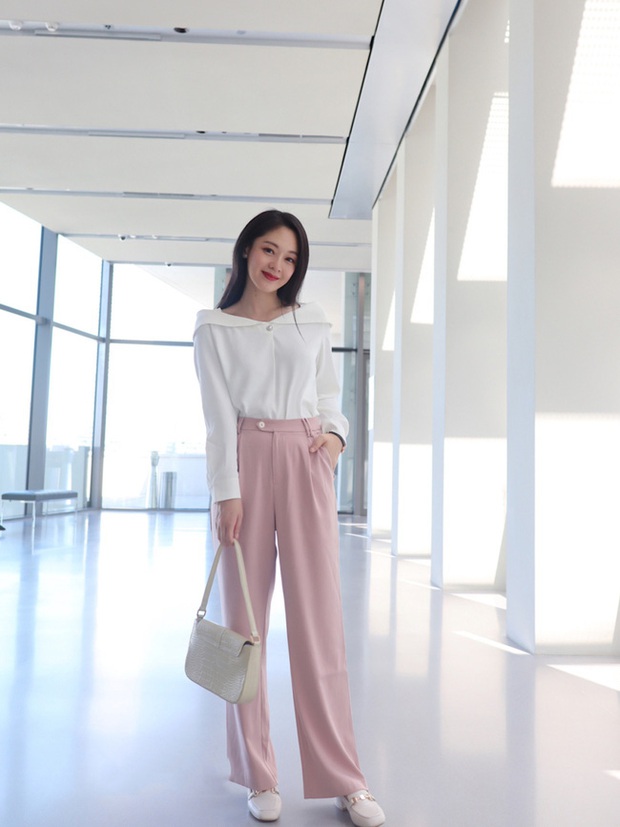 Các quý cô châu Á đồng loạt tẩy chay quần ôm, chỉ diện quần ống rộng với cả chục cách phối đồ đi làm đẹp hết nấc - Ảnh 8.