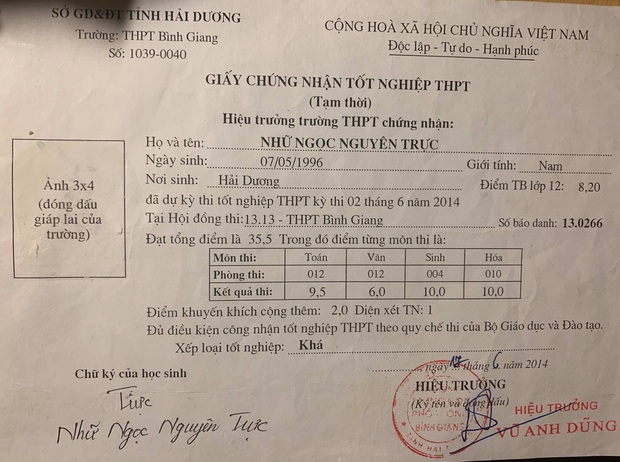 Anh thầy đẹp trai livestream dạy học khoe ảnh thẻ thời cấp 2: Lột xác cực phẩm nhưng khủng nhất vẫn là thành tích học - Ảnh 6.