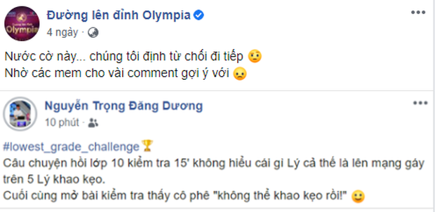 Không học bài nhưng tự tin khoe Lý trên 5 điểm khao kẹo, Quán quân Olympia nhận về lời cà khịa cực gắt của cô giáo - Ảnh 1.