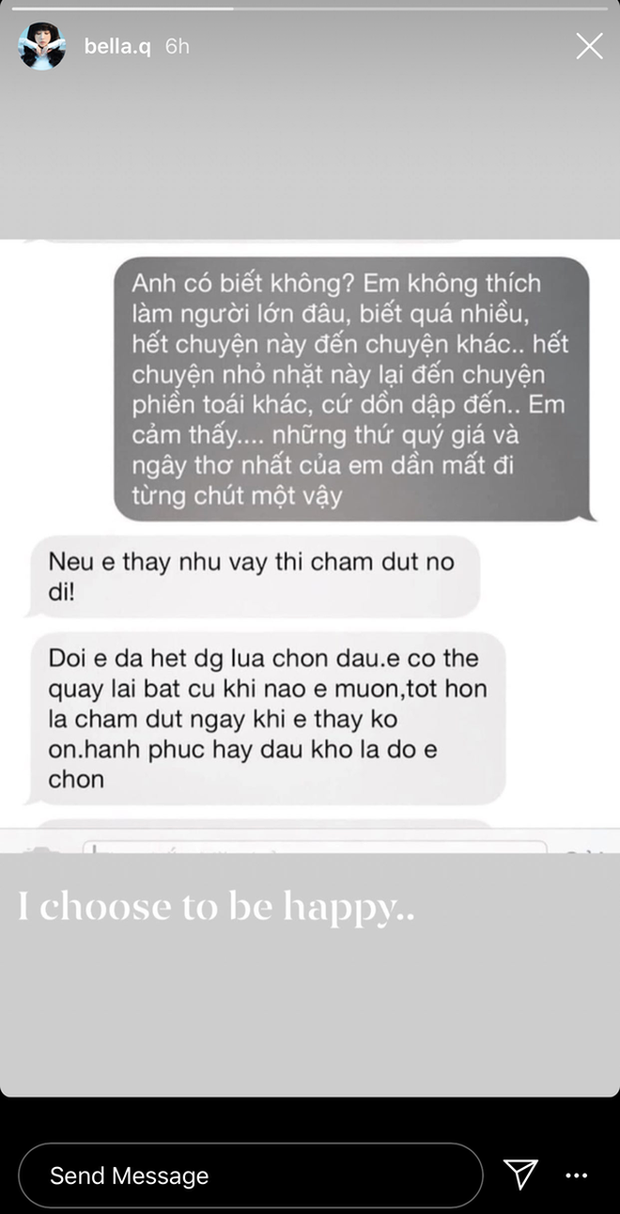 Dân tình náo loạn tưởng toang đến nơi, ai ngờ Karik và Bella unfollow nhau vì lý do trời ơi đất hỡi - Ảnh 2. Dân tình náo loạn tưởng toang đến nơi, ai ngờ Karik và Bella unfollow nhau vì lý do trời ơi đất hỡi - Ảnh 2.