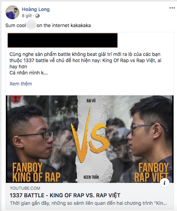 Trước thềm Chung kết, MCK share clip battle rap so sánh Rap Việt và King Of Rap khiến Ricky Star cũng phải lên tiếng - Ảnh 3.