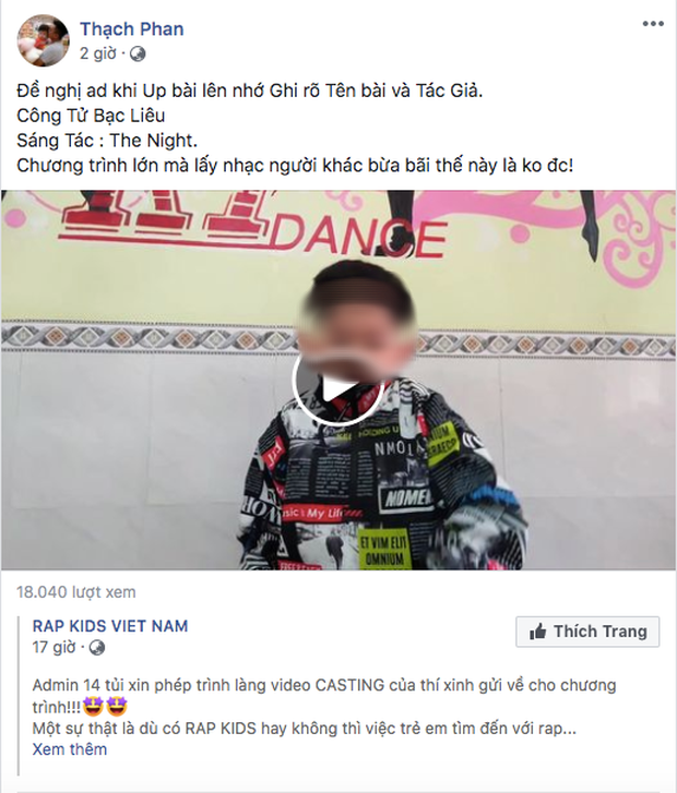 Rộ tin rapper từng diss Wowy và Karik tố chương trình Rap Kids sử dụng ca khúc không xin phép? - Ảnh 1. Rộ tin rapper từng diss Wowy và Karik tố chương trình Rap Kids sử dụng ca khúc không xin phép? - Ảnh 1.