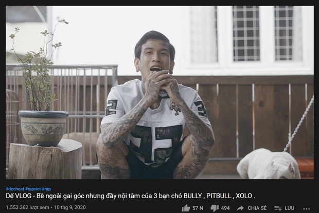 Trước Rap Việt, Dế Choắt đã sở hữu cả 1 gia tài âm nhạc đồ sộ: MV nào cũng triệu view, là chủ nhân của 2 bản nhạc phim nổi tiếng - Ảnh 10.