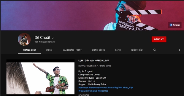 Trước Rap Việt, Dế Choắt đã sở hữu cả 1 gia tài âm nhạc đồ sộ: MV nào cũng triệu view, là chủ nhân của 2 bản nhạc phim nổi tiếng - Ảnh 12.