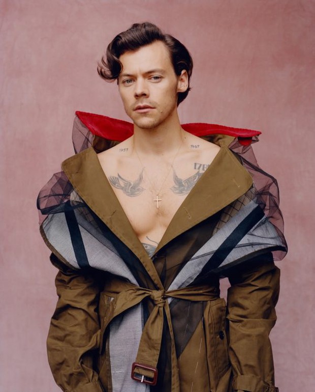 Harry Styles gây tranh cãi vì cởi trần mặc váy xòe, đầm dạ hội lên tạp chí, netizen choáng hơn khi đào lại bộ ảnh ba lê - Ảnh 6.