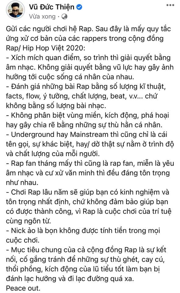 Sau tuyên bố rút khỏi giới rapper của Torai9, Rhymastic cũng đăng đàn... xin thua khép lại trận beef chóng vánh! - Ảnh 6.