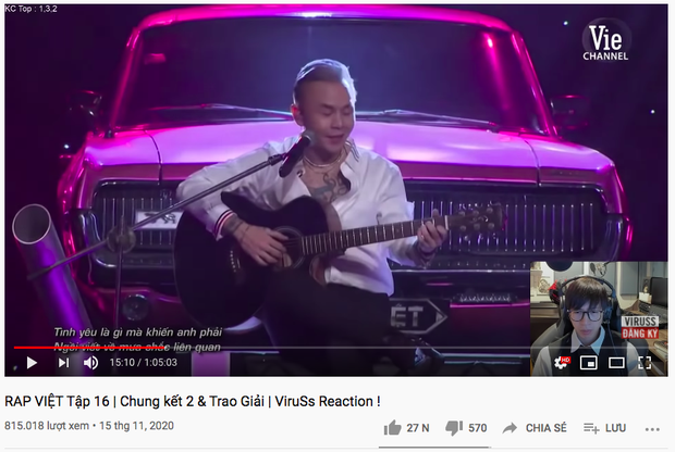 ViruSs khẳng định Dế Choắt giành Quán quân là xứng đáng vì rap dễ tiếp cận và chăm kêu gọi bình chọn hơn GDucky - Ảnh 2. ViruSs khẳng định Dế Choắt giành Quán quân là xứng đáng vì rap dễ tiếp cận và chăm kêu gọi bình chọn hơn GDucky - Ảnh 2.