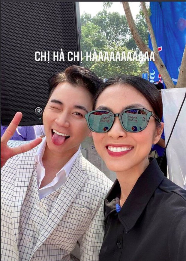Netizen phát cuồng vì Karik và Hà Tăng lần đầu hội ngộ chung khung hình: Bữa tiệc visual là đây chứ đâu! - Ảnh 2. Netizen phát cuồng vì Karik và Hà Tăng lần đầu hội ngộ chung khung hình: Bữa tiệc visual là đây chứ đâu! - Ảnh 2.