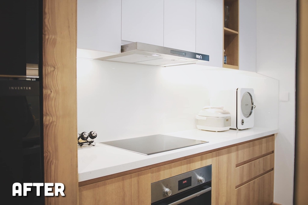 Ra riêng, cặp vợ chồng Nhật Anh Trắng đập đi xây lại nhiều lần căn chung cư, tốn 500 triệu nhưng ra thành quả bất ngờ - Ảnh 13.