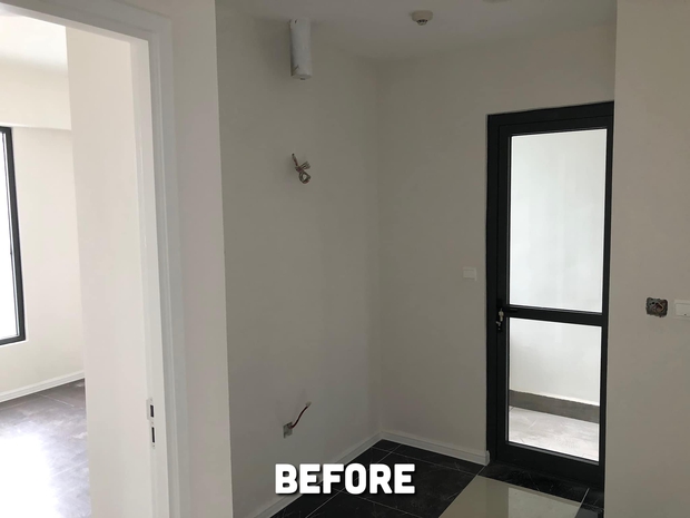 Ra riêng, cặp vợ chồng Nhật Anh Trắng đập đi xây lại nhiều lần căn chung cư, tốn 500 triệu nhưng ra thành quả bất ngờ - Ảnh 15.