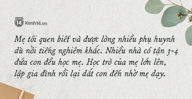 Những mẩu chuyện nhỏ về người mẹ giáo viên của tôi: Đi chợ phụ huynh không cho trả tiền, vui mãi vì 20/11 được tặng cân tôm - Ảnh 2. Những mẩu chuyện nhỏ về người mẹ giáo viên của tôi: Đi chợ phụ huynh không cho trả tiền, vui mãi vì 20/11 được tặng cân tôm - Ảnh 2.