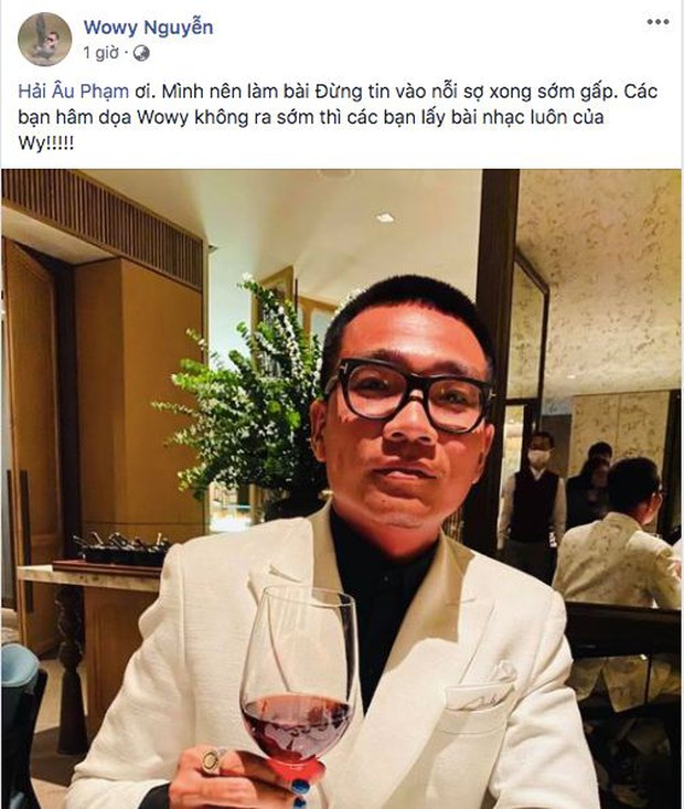 Đi xem Chung kết Hoa hậu Việt Nam 2020 cũng không làm Wowy xao nhãng, vẫn tung thính bài mới như thật - Ảnh 4.