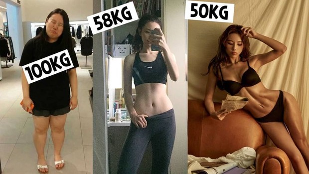 Giảm 50kg trong 2 năm nhưng lại mắc phải chứng biếng ăn, hotgirl Hàn rút ra 5 bí quyết giảm cân nhanh và lành mạnh - Ảnh 1.