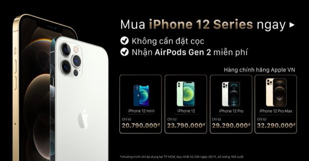 Chi tiết bảng giá iPhone 12 chính hãng tại các đại lý uỷ quyền trước ngày mở bán - Ảnh 2.