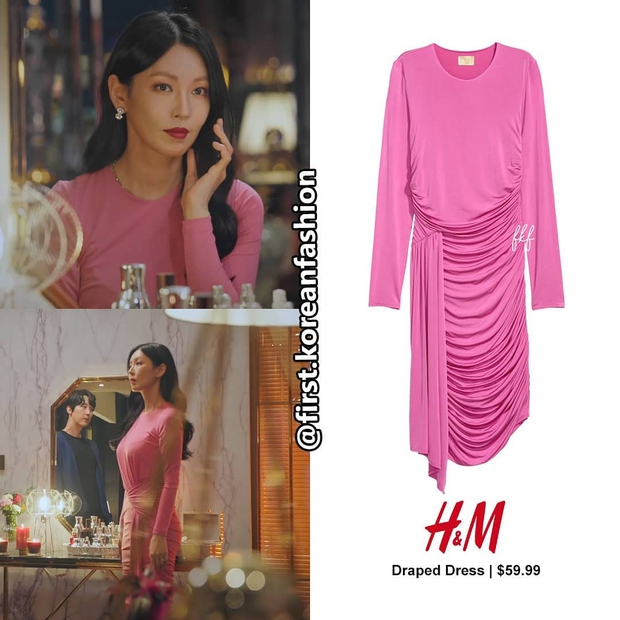 Màn khoe body và vòng 3 đỉnh cao của nàng tiểu tam hot nhất phim Hàn lại đến từ bộ đầm H&M giá chỉ hơn 1 triệu - Ảnh 3. Màn khoe body và vòng 3 đỉnh cao của nàng tiểu tam hot nhất phim Hàn lại đến từ bộ đầm H&M giá chỉ hơn 1 triệu - Ảnh 3.