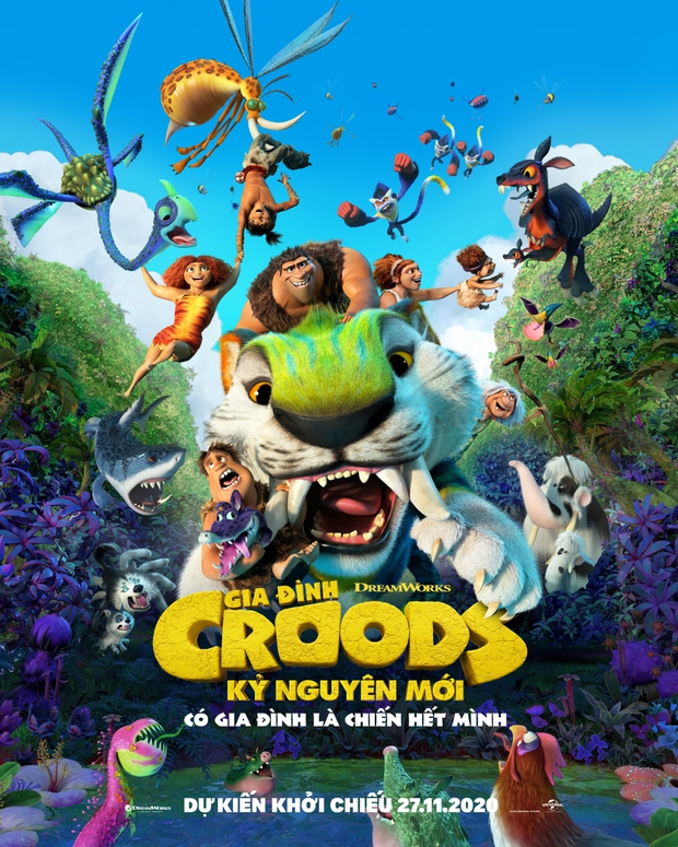 5 lý do hóng cực mạnh Gia Đình Croods 2: Cú vực dậy từ màn khai tử của ông lớn hứa hẹn cười rớt mồm hơn cả phần đầu! - Ảnh 1.