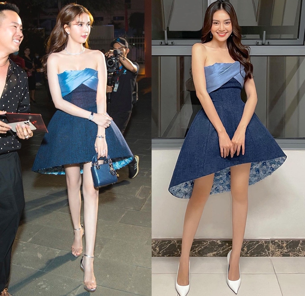 Cùng đụng đầm: Ngọc Trinh lộ chênh lệch trong ảnh bị chụp, Lan Ngọc ra góc nhà pose vẫn chứng tỏ nhan sắc chất lượng cao - Ảnh 5.