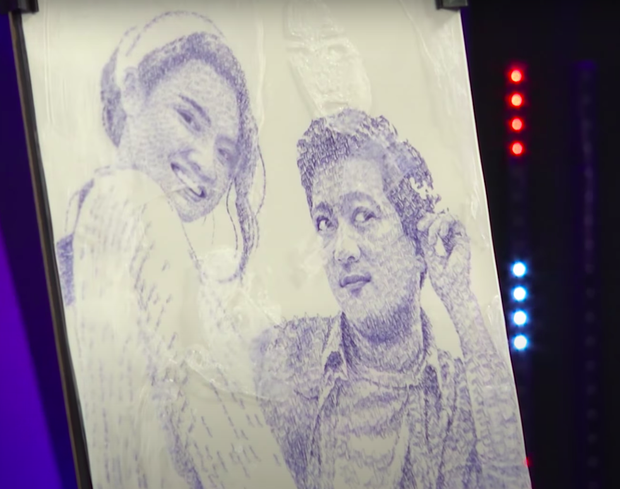 Trường Giang, Hari Won và biệt đội Wowy phục sát đất chàng hoạ sĩ vẽ Binz bằng hàng nghìn chữ Châu - Ảnh 3.