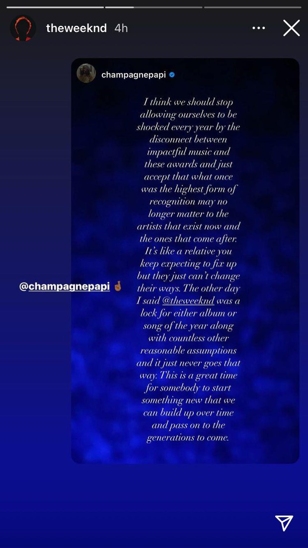 The Weeknd bất mãn không tham dự Grammy, BTC lên tiếng về lý do không nhận đề cử liên quan đến màn trình diễn Super Bowl? - Ảnh 5.