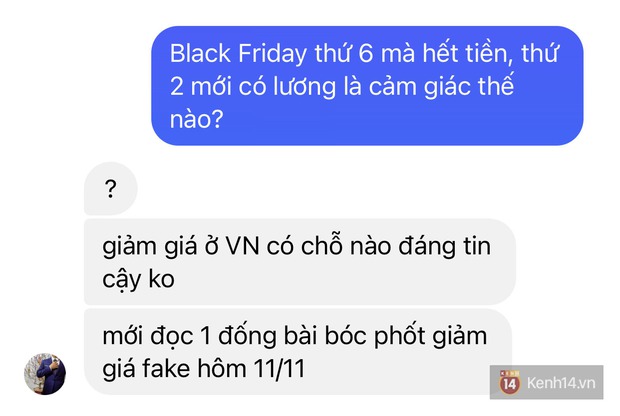 Black Friday sale ầm ầm nhưng mãi thứ 2 mới có lương là cảm giác ra sao? - Ảnh 1.