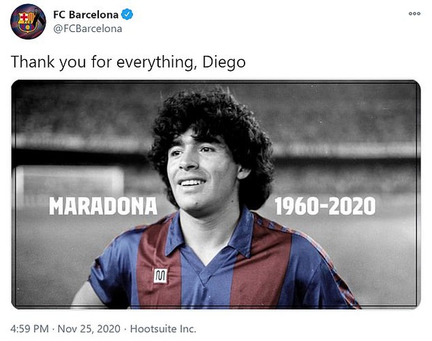 Các siêu sao thế giới tiếc thương huyền thoại Maradona: Vua bóng đá Pele muốn sau này được chơi bóng cùng Cậu bé vàng trên thiên đàng - Ảnh 5.