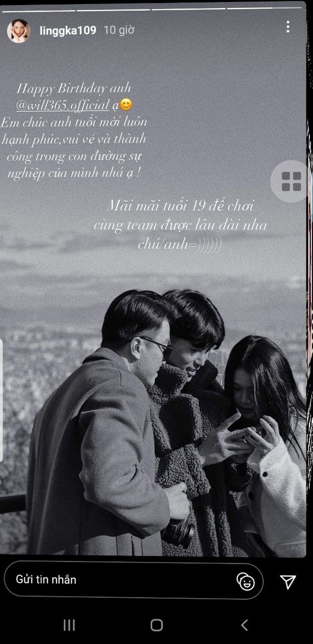 Giữa nghi vấn hẹn hò, Linh Ka công khai đăng ảnh với Will kèm lời chúc cực ngọt: Động thái khẳng định tình cảm là đây? - Ảnh 2.