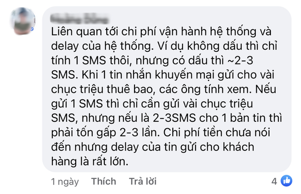 Vì sao các nhà mạng tại Việt Nam vẫn nhắn tin không dấu cho người dùng? - Ảnh 4.