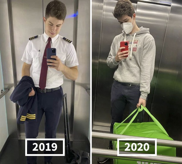 Dân mạng phát sốt vì anh phi công đẹp trai phải chuyển qua làm shipper: Vậy mới thấy 2020 là một năm toang như thế nào - Ảnh 2.