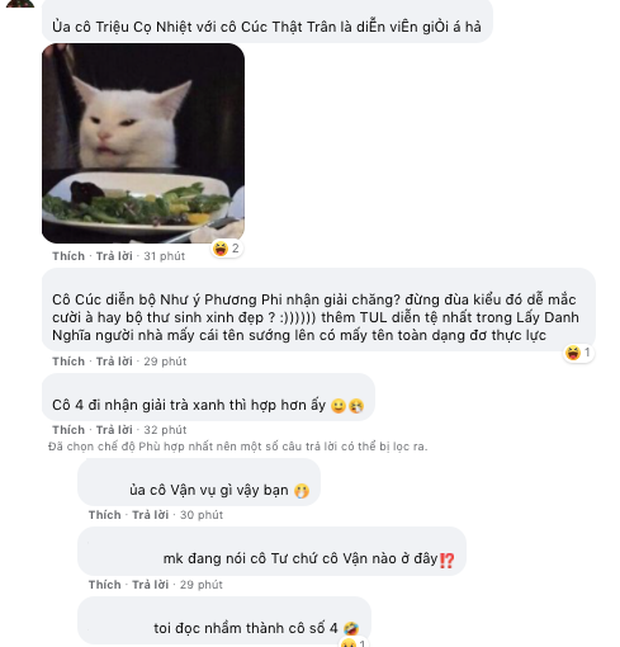 Cúc Tịnh Y - Triệu Lộ Tư lăm le giật giải Diễn viên xuất sắc nhất năm, netizen cắc cớ: Hai chị mua đề cử hả ta? - Ảnh 5. Cúc Tịnh Y - Triệu Lộ Tư lăm le giật giải Diễn viên xuất sắc nhất năm, netizen cắc cớ: Hai chị mua đề cử hả ta? - Ảnh 5.