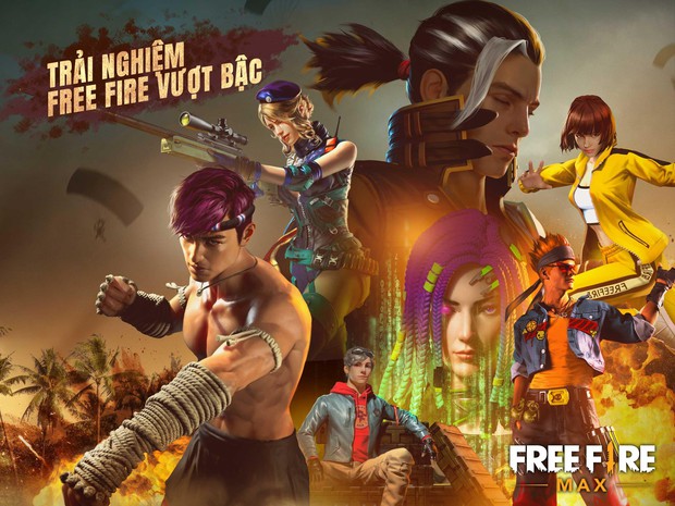 Free Fire MAX đang là tâm điểm chú ý của cộng đồng mê game sinh tồn, có gì khác biệt trên phiên bản xịn sò này? - Ảnh 3.