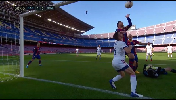 Barca đại thắng 4-0, Messi ghi bàn và mặc chiếc áo tri ân Maradona - Ảnh 4.