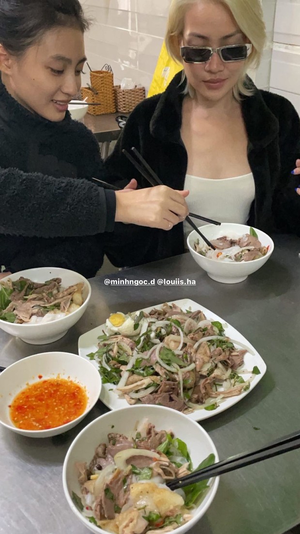 Dương Minh Ngọc và Louiis Hà bất ngờ nhận ảnh bị tag, có hay không việc thần thái giảm sút so với ảnh tự đăng - Ảnh 1.