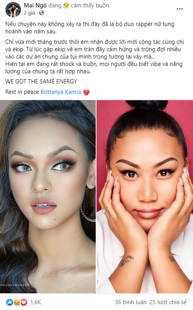 Brittanya Karma có dự định về Việt Nam trong tháng 11, thậm chí còn collab với Mai Ngô nhưng tất cả đã mãi mãi không thành - Ảnh 6.