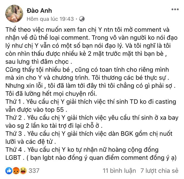 Lộ diện thí sinh bị Đào Anh tố được Hương Giang thiên vị, không casting vẫn lọt top 55 người đẹp chuyển giới? - Ảnh 2.