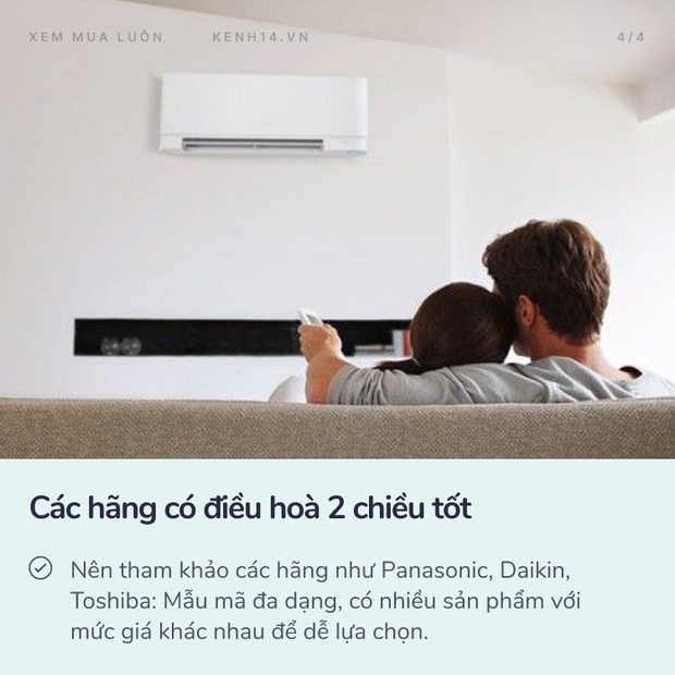 Chọn mua điều hoà 2 chiều sao cho đẹp, bền, ngôi nhà nhìn sang chảnh mà lại tiết kiệm túi tiền? - Ảnh 4.